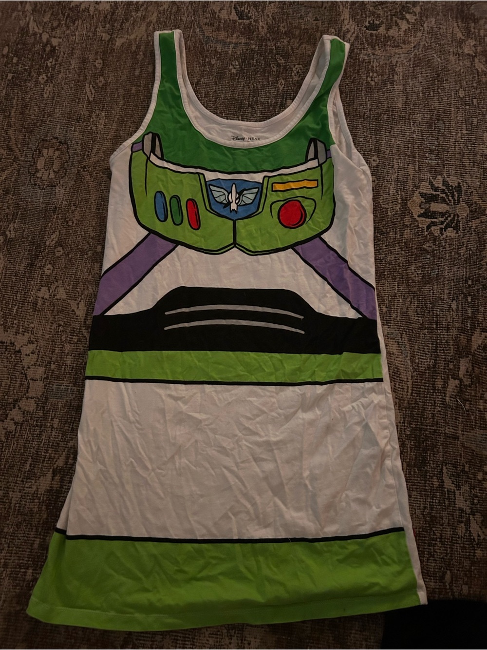 Disney Official Buzz Lightyear Tank Dress